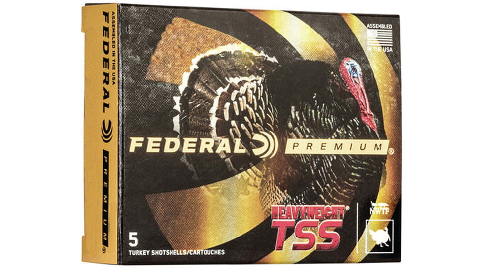 Federal Premium Low Recoil Heavyweight TSS 20 Gauge 2 3/4in 1 1/8oz Centerfire Shotgun Ammo, 5 Rounds, PTSSX257F 9