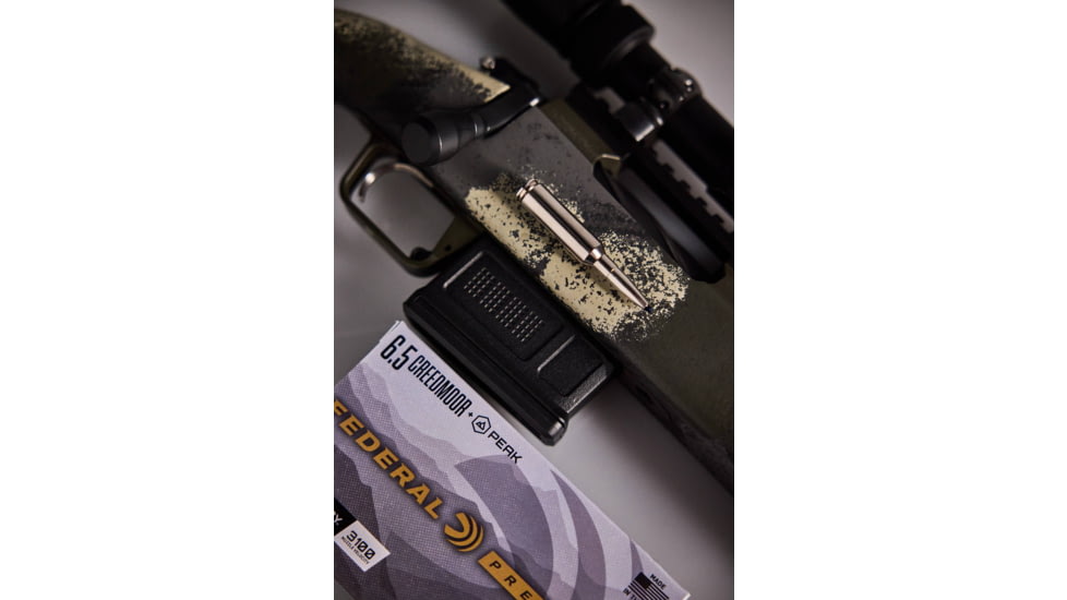 Federal Terminal Ascent 6.5 Creedmoor 130 grain Federal Premium Peak Alloy Cased Rifle Ammunition