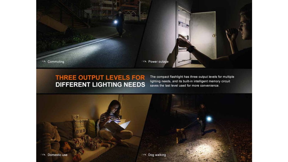 Fenix 200 Lumen EDC Flashlight, 1408714