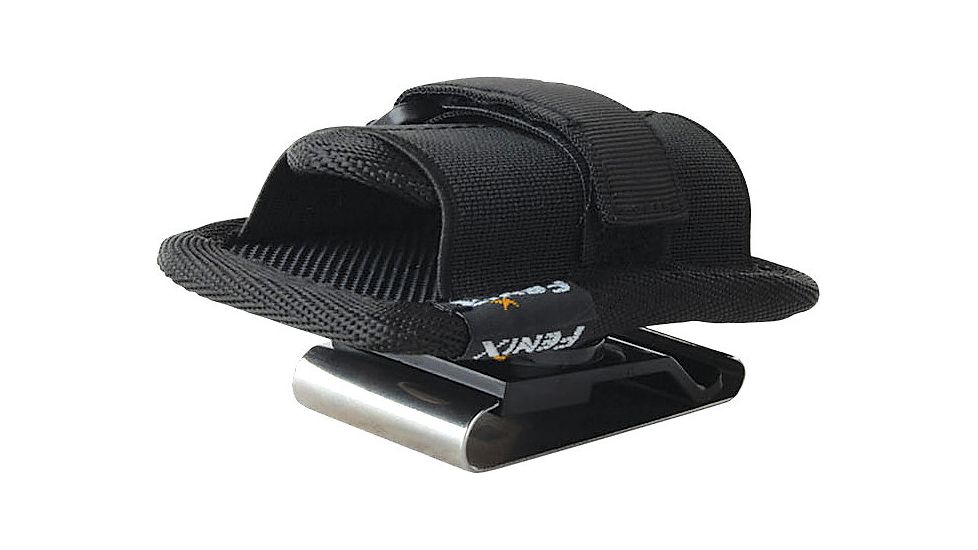 Fenix AB02 Flashlight Belt Clip for 1in Diameter LED Flashlights, Black FENIX-AB02