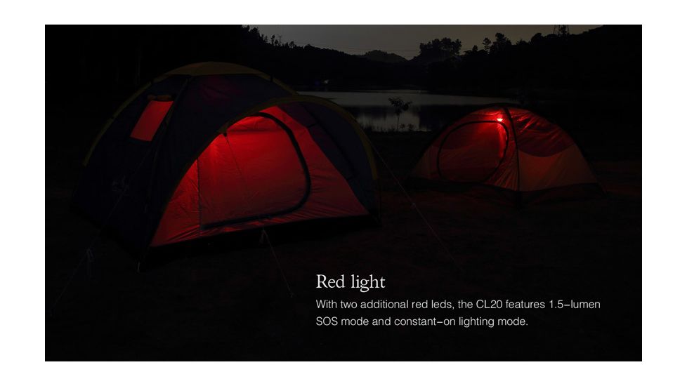 Fenix CL20 AA Camping Lantern,165 Lumens,Sky Blue CL20WRBL-B