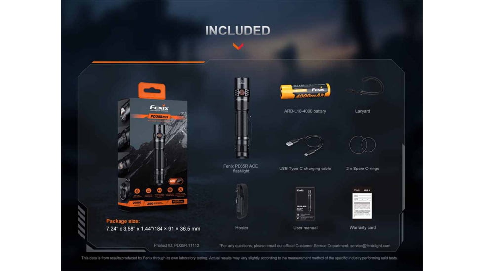 Fenix Pd35race Flashlight