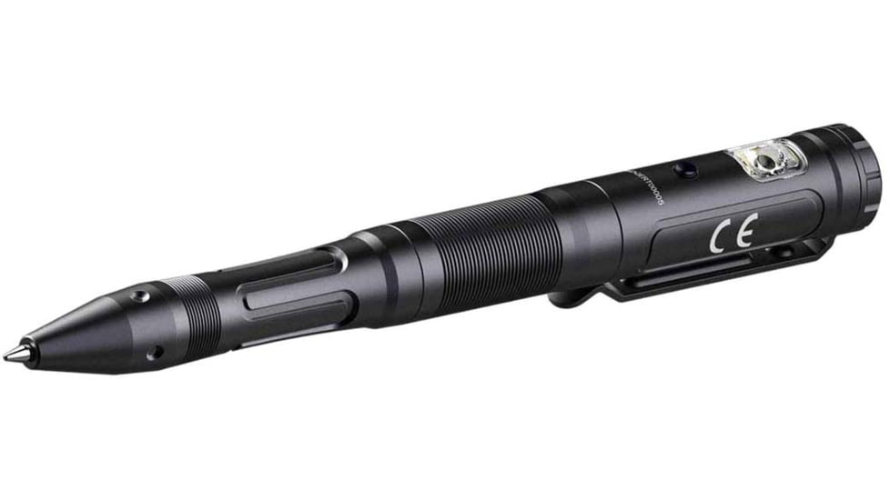 Fenix T6 Penlight, Tactical Pen with Flashlight, White LED, 80 Lumen, Anodized Finish, Black, Includes Built-in 100mAh Li-Polymer Battery and USB Type-C Charging Cable