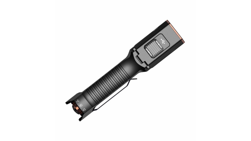 Fenix TK28R, Flashlight, White/Red LED, 6,500 Lumens, Anodized Finish, Black, Includes 2-Rechargeable 18650 Batteries and USB Type-C Charging Cable