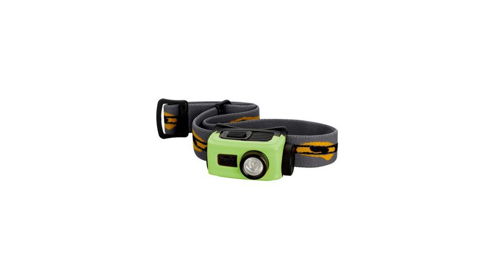 Fenix HL22 CREE XP-E R4 LED Headlamp, 120 Lumens, Green, Runs on 1x AA, with NiMH-Alkaline Batteries FENIX-HL22-XPE-GREEN