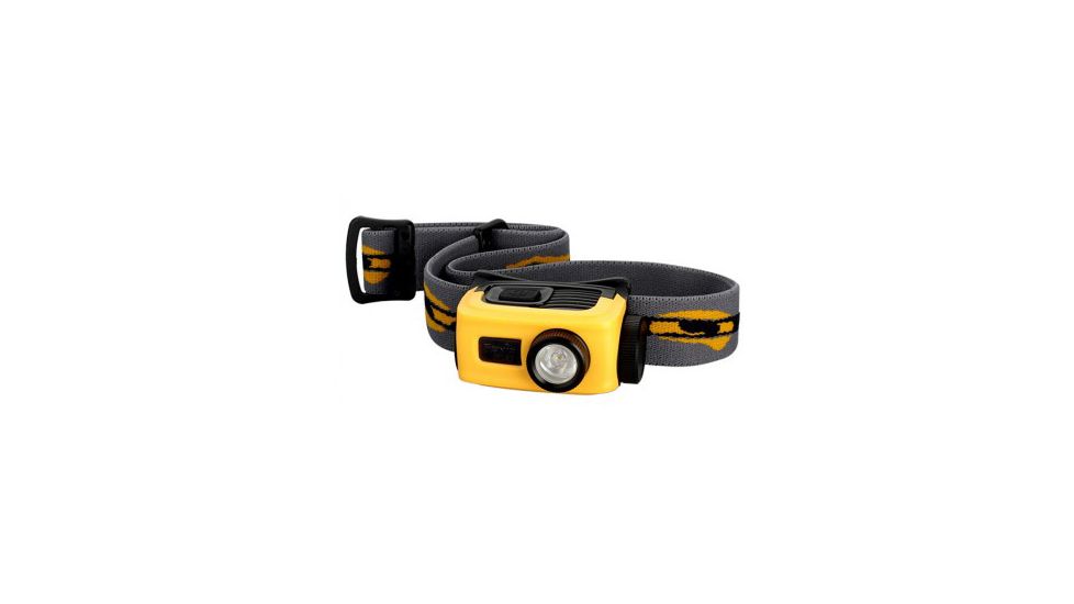 Fenix HL22 CREE XP-E R4 LED Headlamp, 120 Lumens, Orange, Runs on 1x AA, with NiMH-Alkaline Batteries FENIX-HL22-XPE-ORANGE