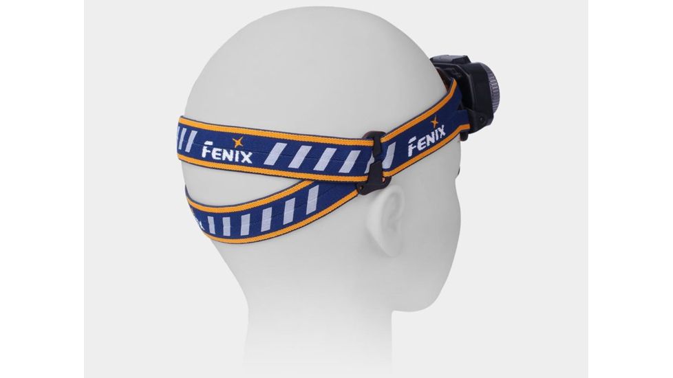 Fenix Rechargeable Focusable LED Headlamp CREE XP-L HI V2 LED 600 Lumens Includes Built-In Li-Poly Battery Pack, Blue, HL40XPBL