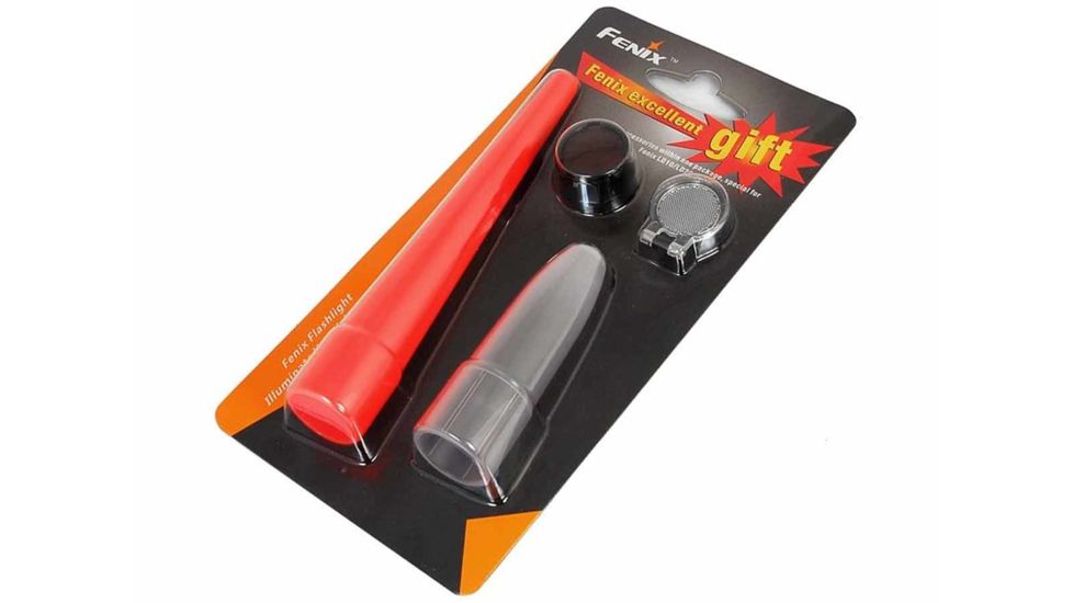 Fenix KIT Traffic Wand, Diffuser Tip, Filter Adapter and Diffuser Lens, Multi, ACCESSORY KIT
