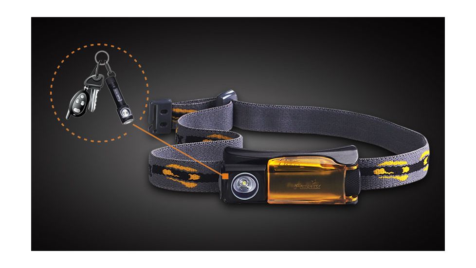 Fenix LED Headlamp, Black, 70 HL10R4OR