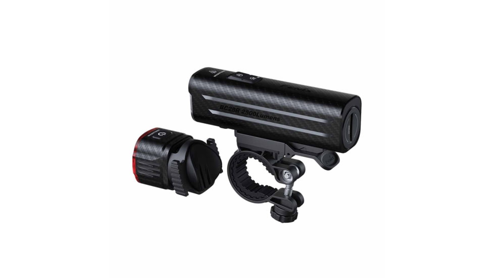 Fenix Fenix BC28R Rechargeable Lithium Ion 2500 Lumens LED Bike Light, Black, BC28RBCBK