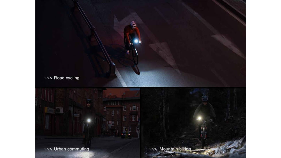 Fenix Fenix BC28R Rechargeable Lithium Ion 2500 Lumens LED Bike Light, Black, BC28RBCBK