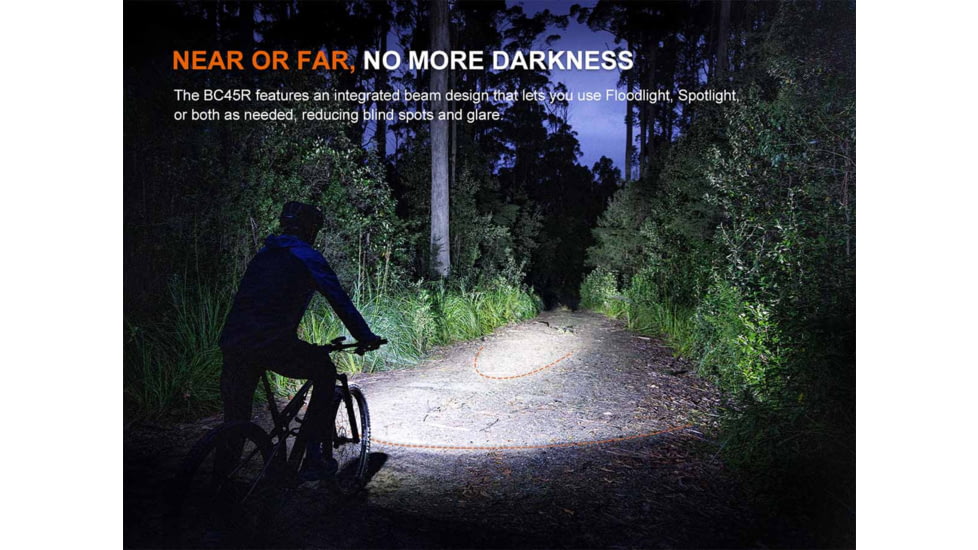 Fenix Lighting BC45R Rechargeable Bike Light, 3300 Lumen