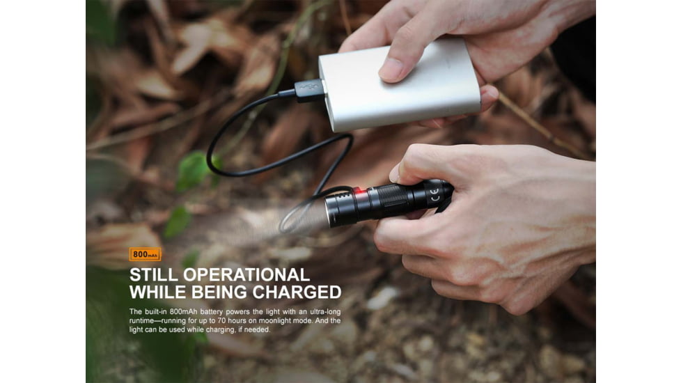 Fenix Lighting E09R Lithium Ion 600 Lumens Flashlight