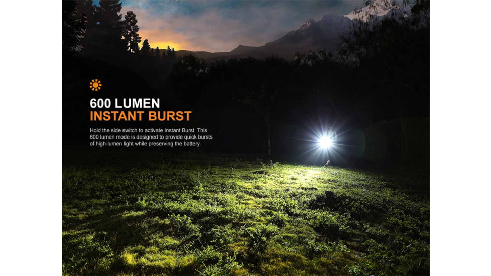 Fenix Lighting E09R Lithium Ion 600 Lumens Flashlight