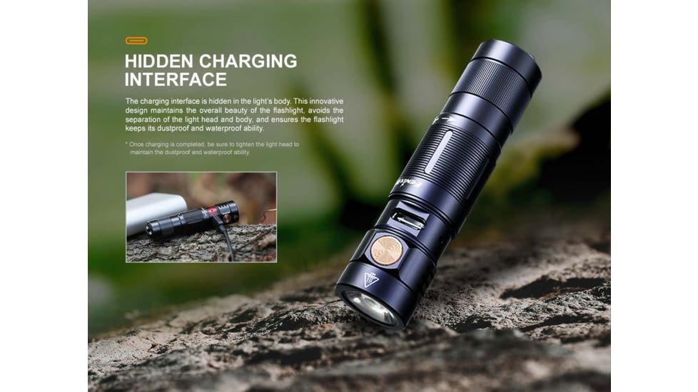 Fenix Lighting E09R Lithium Ion 600 Lumens Flashlight