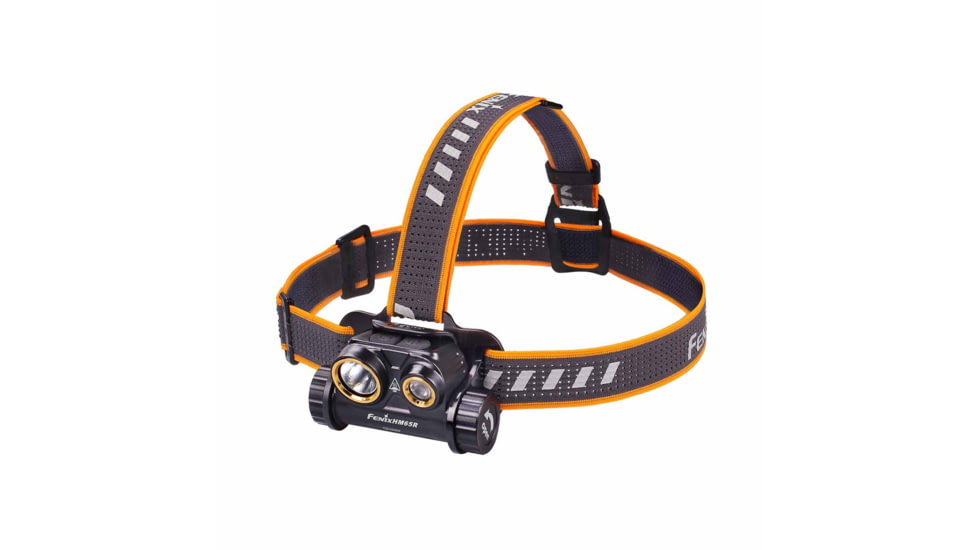 Fenix Lighting HM65R Lithium Ion 1400 Lumens Cree XM-L2 U2 , XP-G2 R5 LED Headlamp, Black, HM65RL2BK