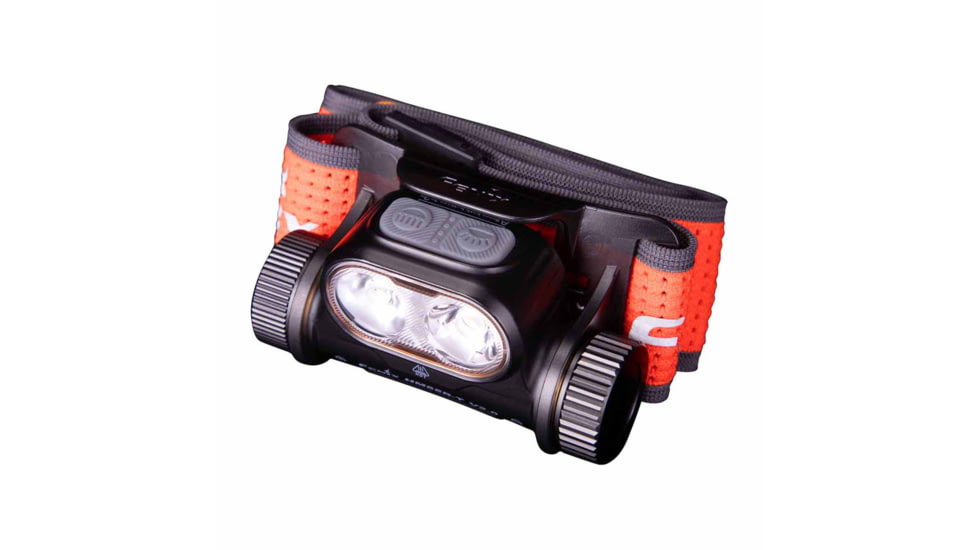 Fenix HM65R-T V2.0 Lithium Ion 1600 Lumens Luminus SST40 LED, Luminus SST20 LED Headlamp, Black, HM65RTV2BK