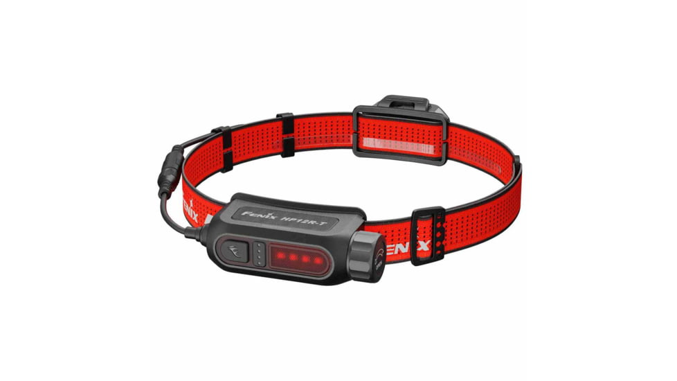 Fenix HP12R-T Lithium Ion 1300 Lumens Luminus SST25, Luminus SST20 CR480, 2835 LED Headlamp, Red, HP12RTRD