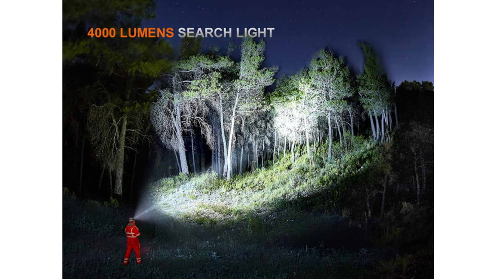 Fenix Lighting HP35R SAR Lithium Ion 4000 Lumens Headlamp