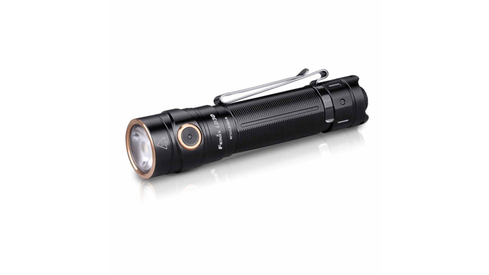 Fenix Lighting LD30 Lithium Ion 1600 Lumens Luminus SST40 LED Flashlight, Black, LD30XLBK-RB