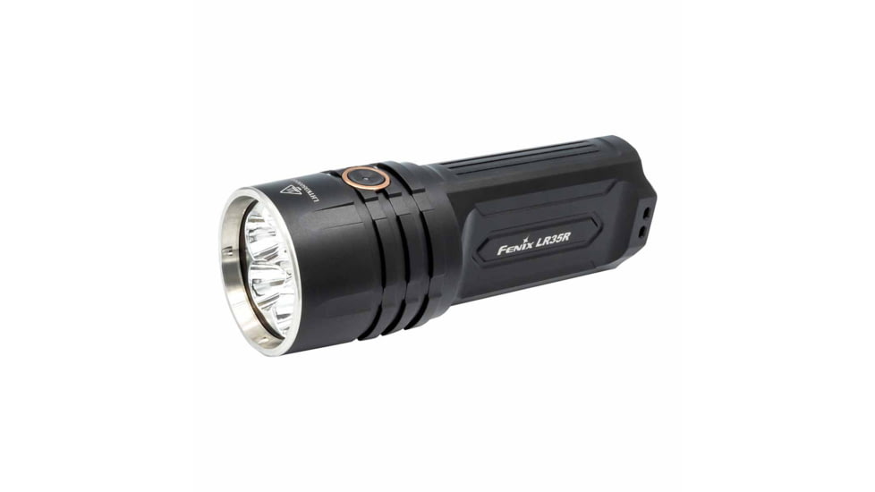 Fenix Lighting LR35R Lithium Ion 10000 Lumens Luminus SST40 LED Flashlight, Black, LR35RSBK