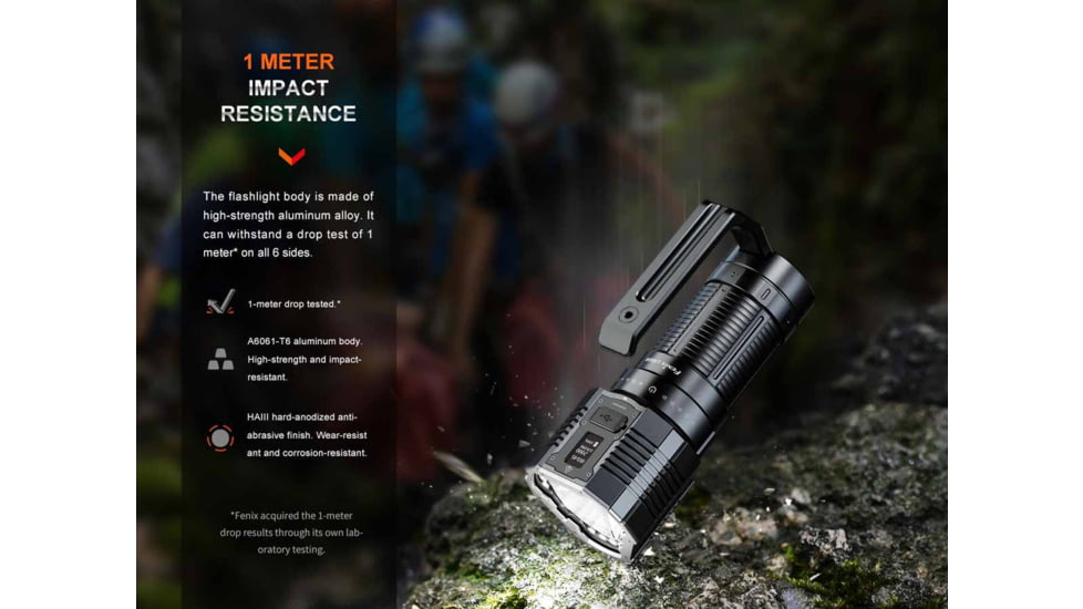Fenix Lighting LR60R Lithium Ion 21000 Lumens Flashlight
