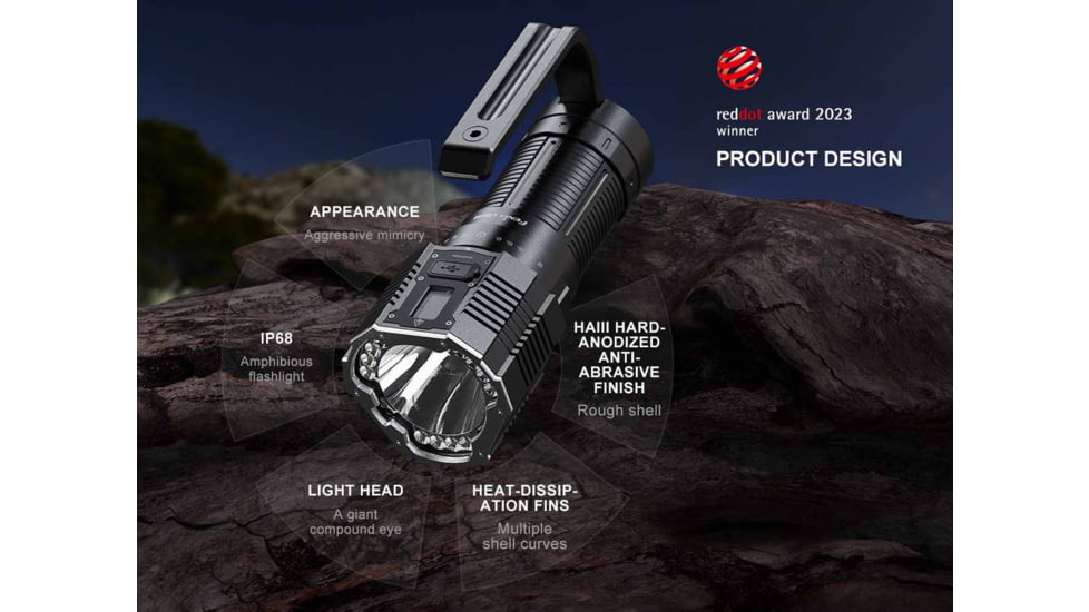Fenix Lighting LR60R Lithium Ion 21000 Lumens Flashlight