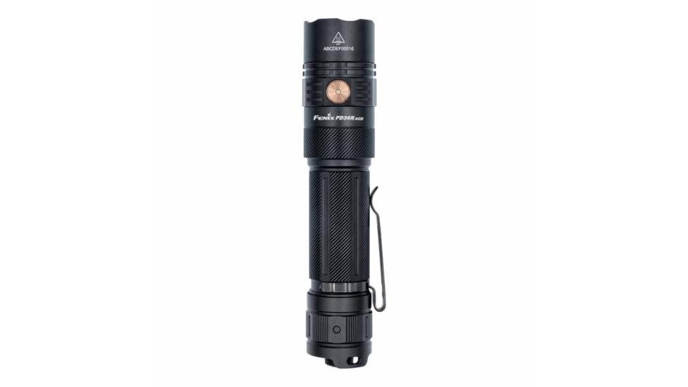 Fenix Lighting PD36R ACE Lithium Ion 3000 Lumens Luminus SFT70 Gen2 LED Flashlight, Black, PD36RACBK
