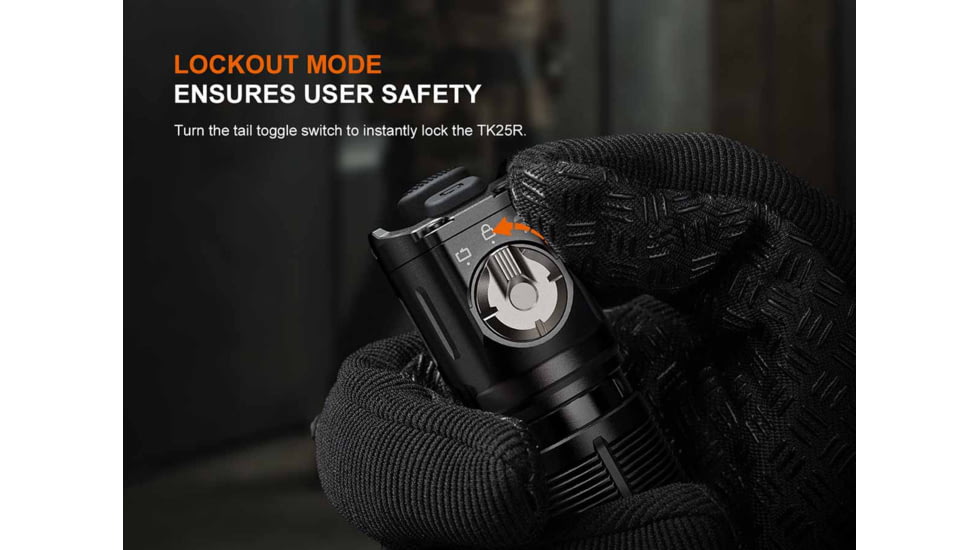 Fenix Lighting TK25R Lithium Ion 3600 Lumens Flashlight