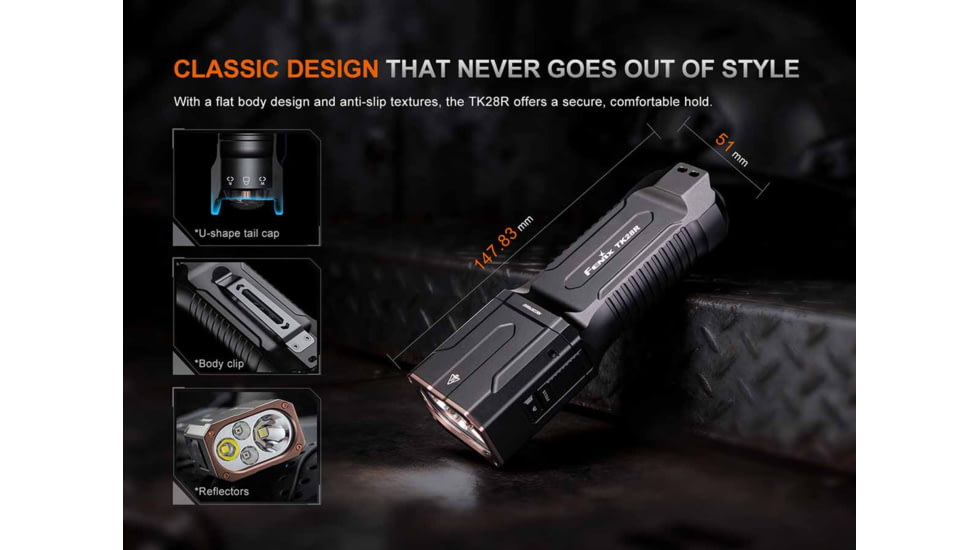 Fenix Lighting TK28R Lithium Ion 6500 Lumens Flashlight