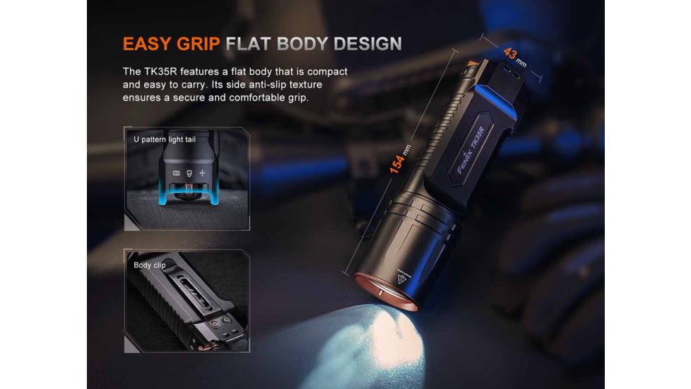 Fenix Lighting TK35R Lithium Ion 5800 Lumens Flashlight