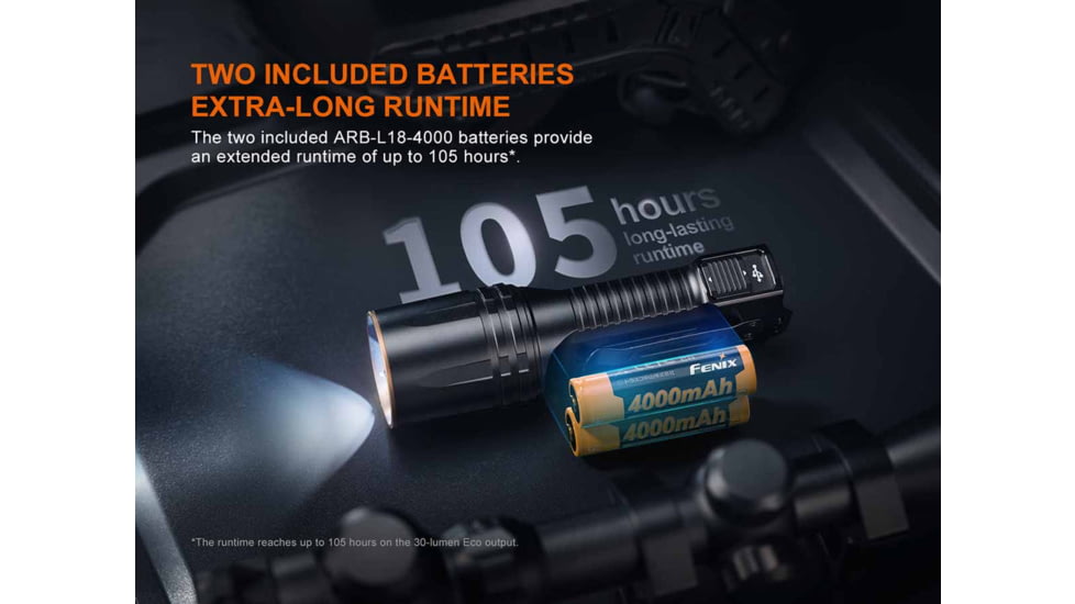 Fenix Lighting TK35R Lithium Ion 5800 Lumens Flashlight