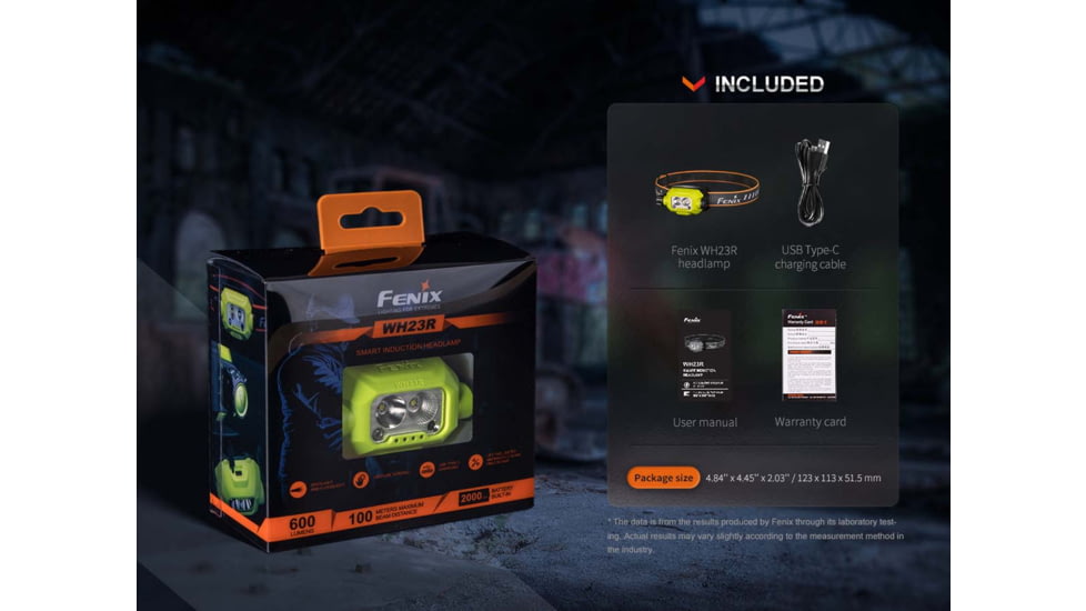 Fenix Lighting WH23R Lithium Ion 600 Lumens Headlamp