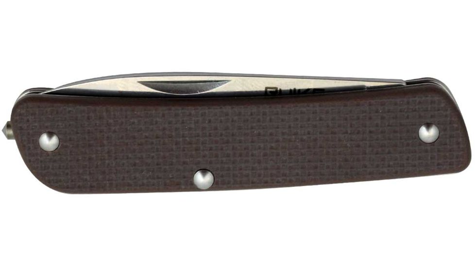 RUIKE M11 Folding Knife, 2.8in, 12C27 Stainless Steel, Clip Point, Plain Blade, Black, M11-N