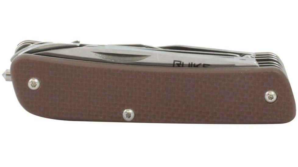 RUIKE M61 Multifunction Knife, 2.79in, 14C28N Stainless Steel, Clip Point, Plain Blade, Green, M61-G