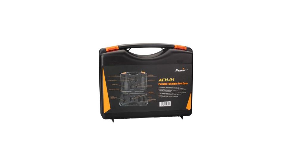 Fenix Portable Flashlight Tool Case, For Use w/TK Series &amp; PD35 Lights, Black FENIX-AFH-01