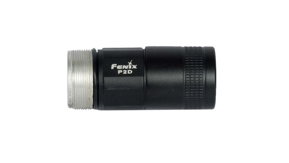Fenix P2D 1x123 Black Spare Body and Tailcap Flashlight Accessory FP2DBODYTAILB
