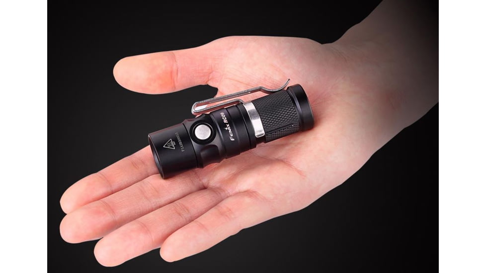 Fenix RC09 Rechargeable Flashlight, 550 Lumens, Black RC09XLBK