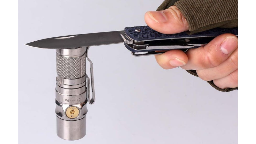 Fenix RC09 Rechargeable Flashlight, 550 Lumens, Titanium RC09HITI