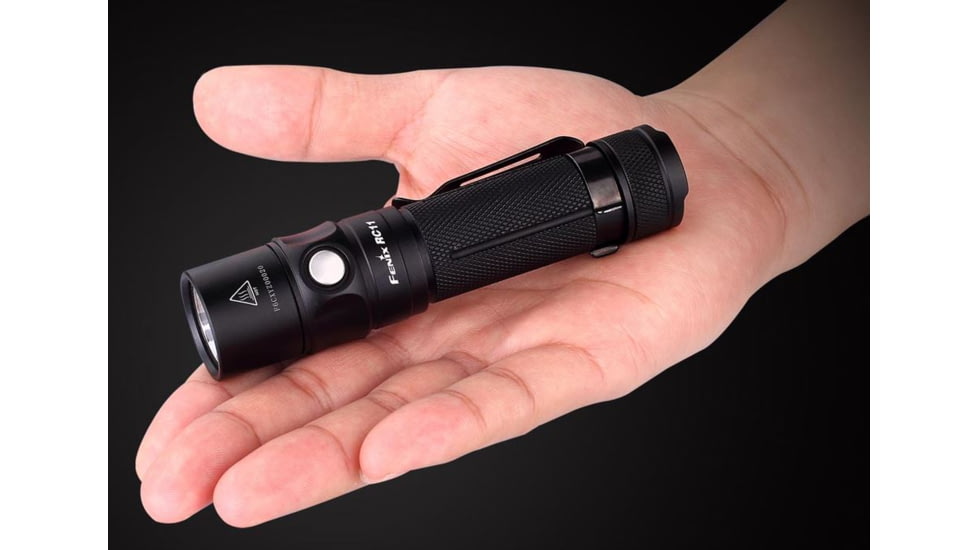 Fenix RC11 Rechargeable Flashlight, 1000 Lumens, Black RC11XLBK