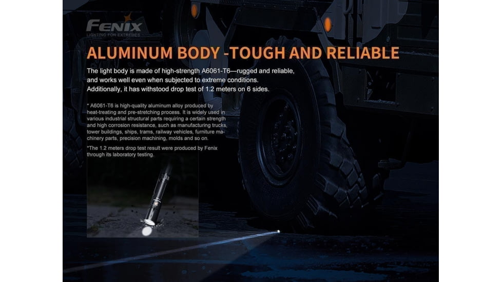 Fenix TK 30 White Laser Flashlight, TK30WLBK