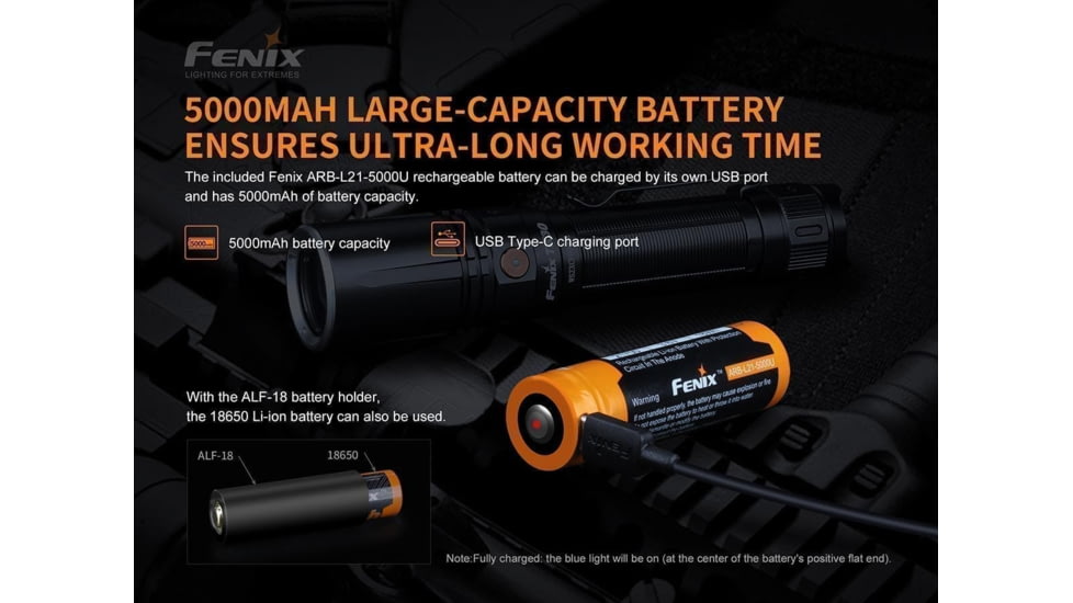Fenix TK 30 White Laser Flashlight, TK30WLBK