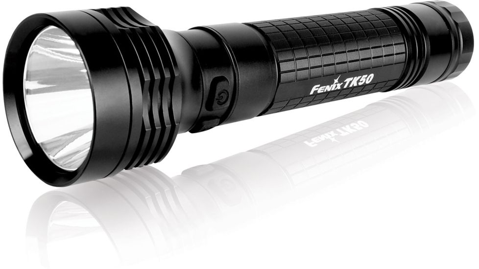 Fenix TK50 R5 LED Digitally Regulated 255 Lumens Flashlight, Black w/2 Switches FTK50