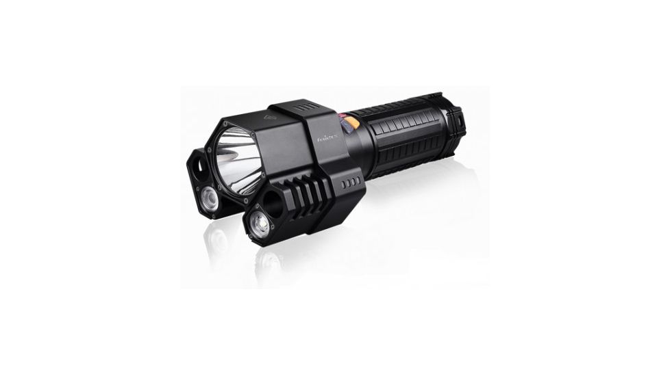 Fenix TK76 3x CREE XM-L2 LED Flashlight, 2800 Lumens, Black, Runs on 4x 18650 Batteries FENIX-TK76-XML2
