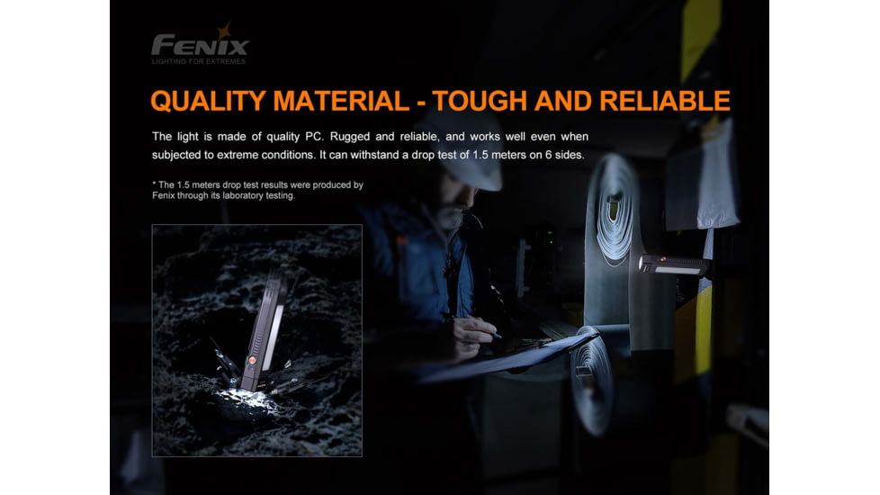 Fenix WT 16R Flashlight, WT16RXBK