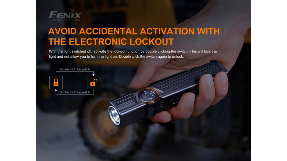 Fenix WT 25R Flashlight, WT25RXBK