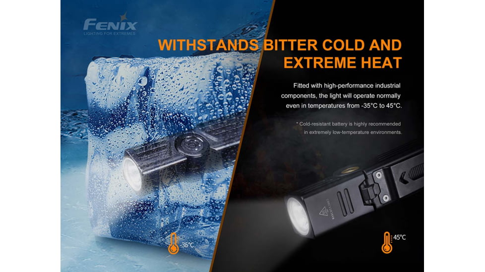 Fenix WT 25R Flashlight, WT25RXBK