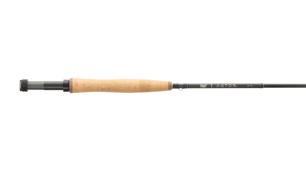 Fenwick AETOS Fly Rod, Handle Type RHW, 6ft. 6in. Rod Length, Medium Fast Action, 4 Pieces, Grey, AF664-4