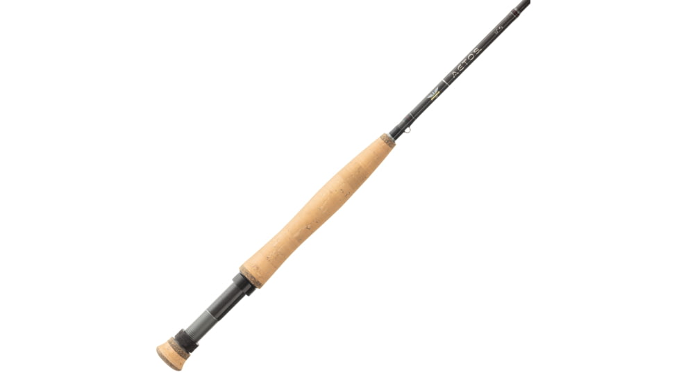 Fenwick AETOS Fly Rod, Handle Type RHW+EH, 10ft. Rod Length, Medium Fast Action, 4 Pieces, 4wt, Grey, AF1004-4