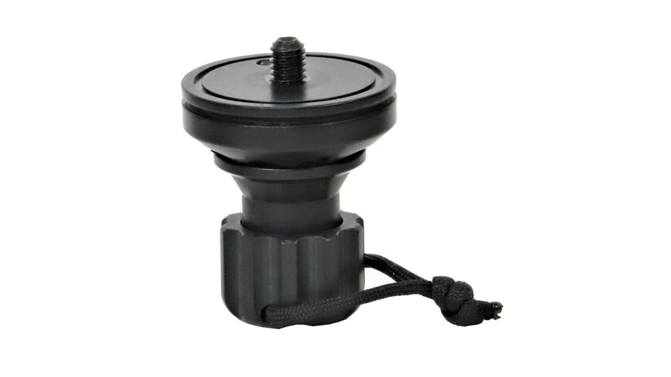 Field Optics Research 75mm Bowl Top Leveling Base for FBT Series Tripods, Short handle, Includes Short Handle Assy and Bowl Disk., FPBT-SH